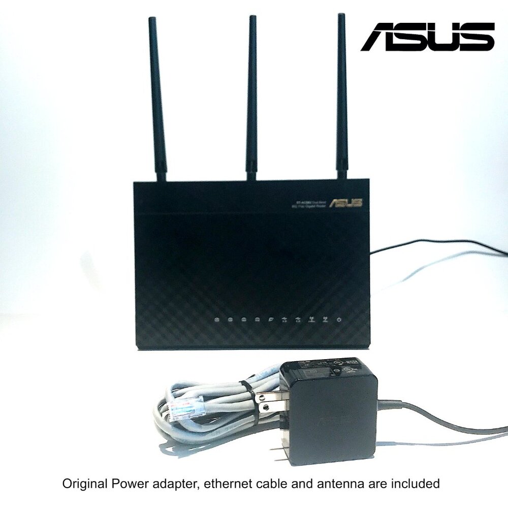 ASUS RT-AC68U Dual-Band Wireless AC1900 Gigabit Wi-Fi Router - Picture 7 of 12